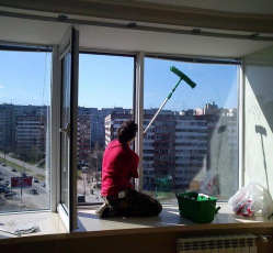 Мытье окон в однокомнатной квартире Чебоксары